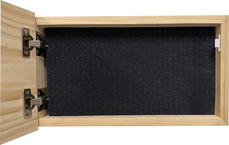 Dont Tread On Me Secure Decorative Wall - Mounted Gun Cabinet (Distressed) - Bro Dreams