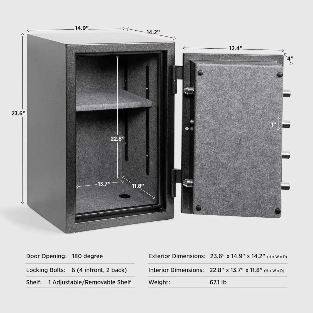 FireShield Large Fire Protection Safe - Bro Dreams