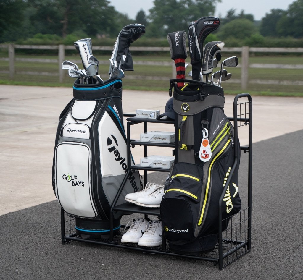 GolfBays Dual Bag Display Storage Organiser - Bro Dreams