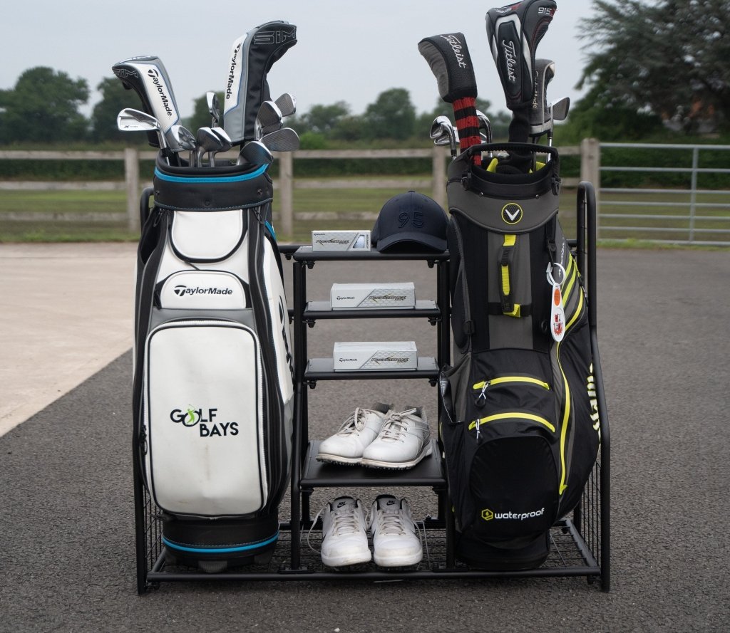 GolfBays Dual Bag Display Storage Organiser - Bro Dreams