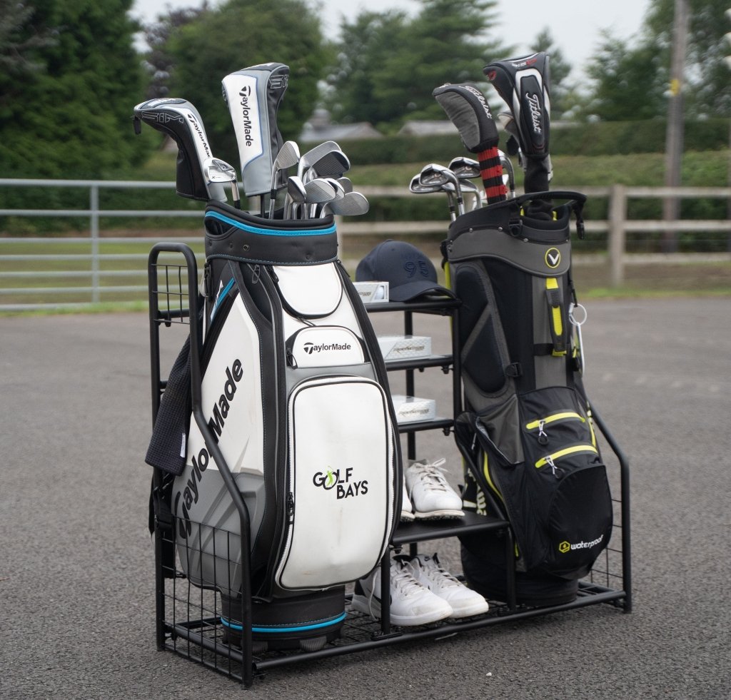 GolfBays Dual Bag Display Storage Organiser - Bro Dreams