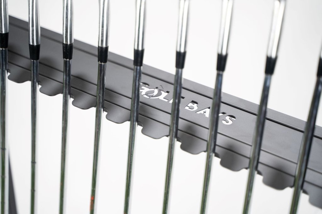 GolfBays Golf Club Storage Rack, Holds 14 Clubs, Indoor Equipment Storage Shelf - Bro Dreams