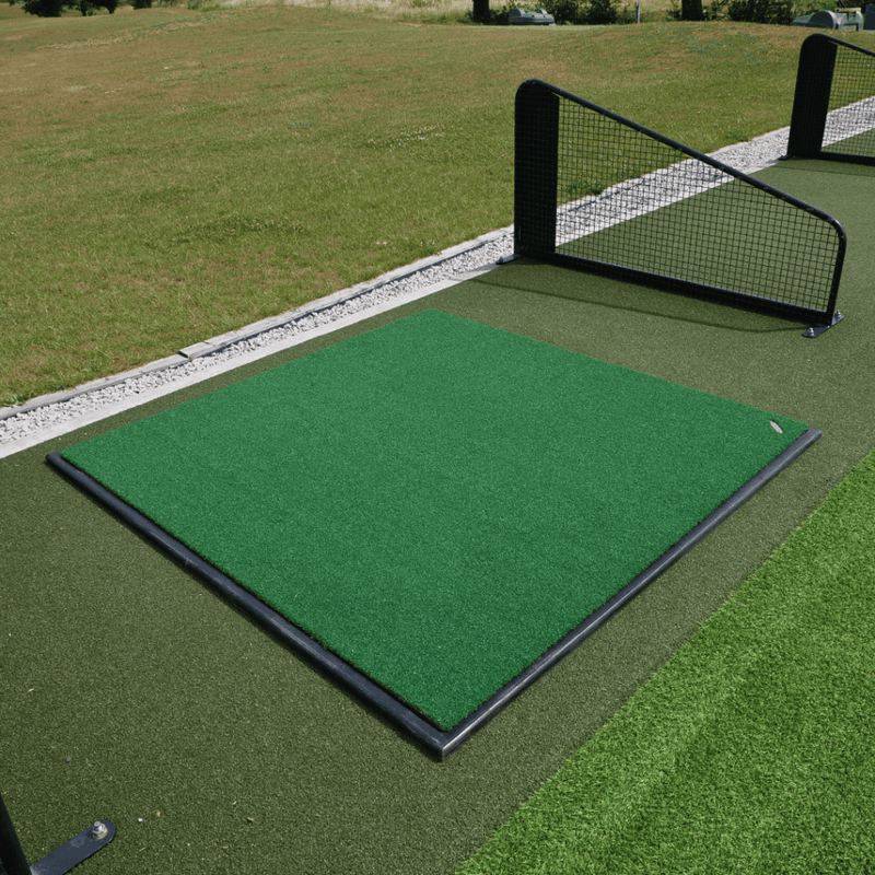 GolfBays Standard Hitting Mat 4'11 x 4'11 - Bro Dreams