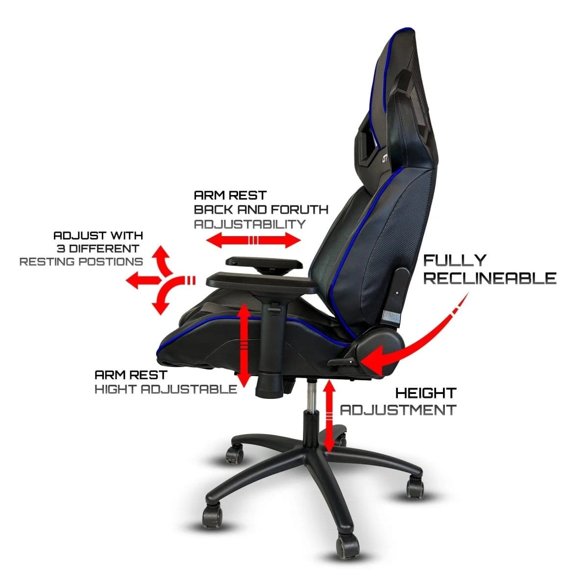 GTR Gaming | Office Chair - Bro Dreams