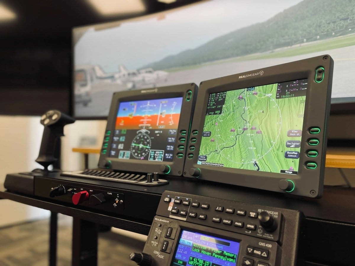 GTR Simulator Flight Component Accessory RSG Avidyne Entegra PFD/MFD Module