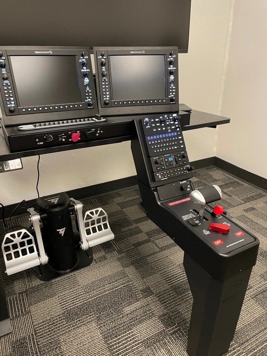 GTR Simulator Flight Component Accessory RSG Telescopic Pedestal for Cirrus Throttle