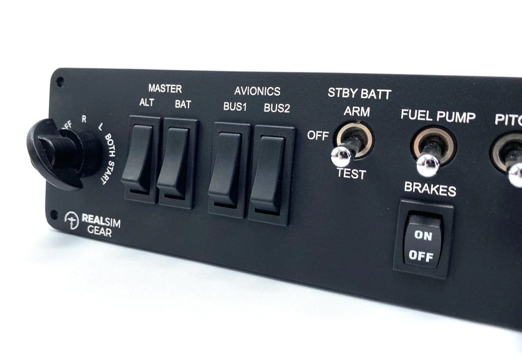 GTR Simulator Flight Component RSG Generic Switch Panel