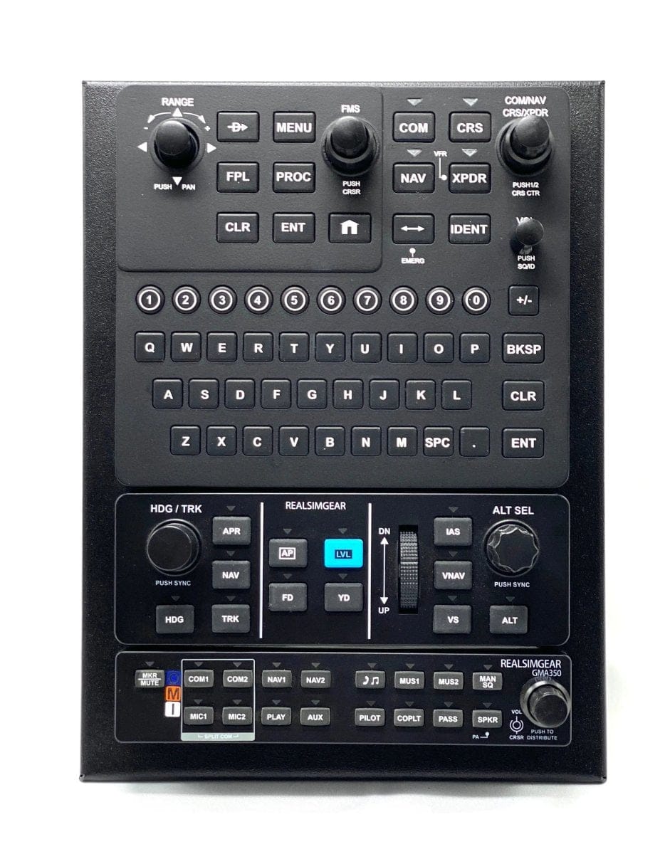 GTR Simulator Flight Component RSG Perspective+ GCU Stack