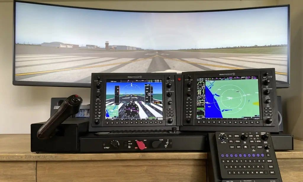 GTR Simulator Flight Control RSG Cirrus Side Stick Yoke