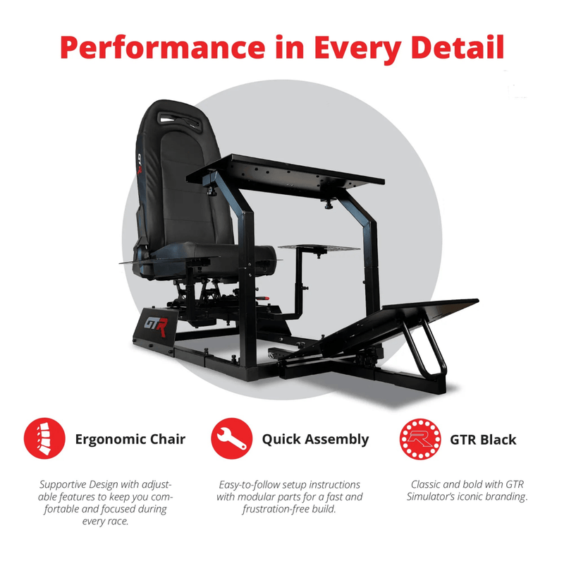 GTR Simulator Flight Simulator Cockpit Advanced Aviation Training Device Flight Simulator