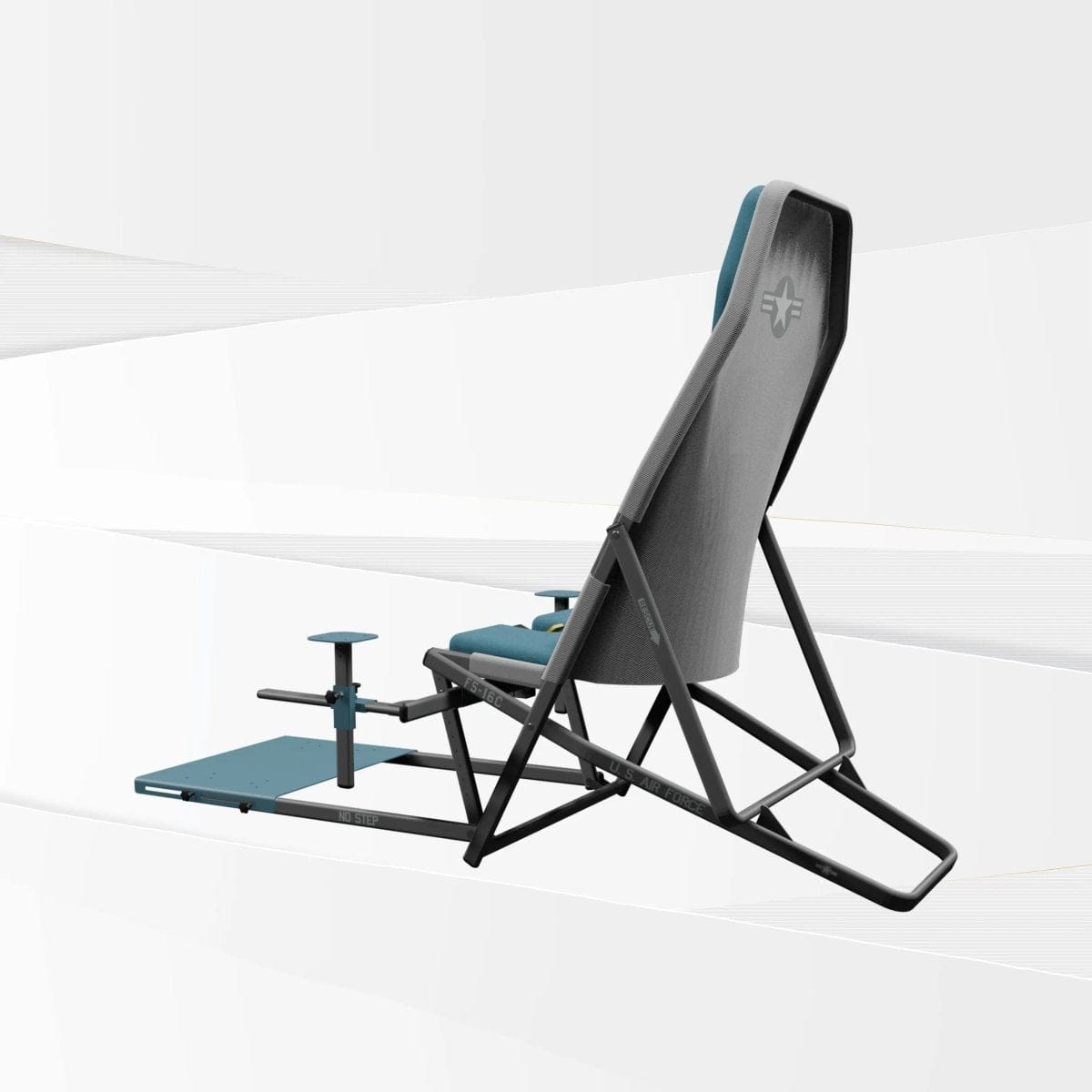 GTR Simulator Flight Simulator Cockpit FS-16C Foldable Flight Simulator Cockpit U.S. Air Force™ Licensed [PRE-ORDER]