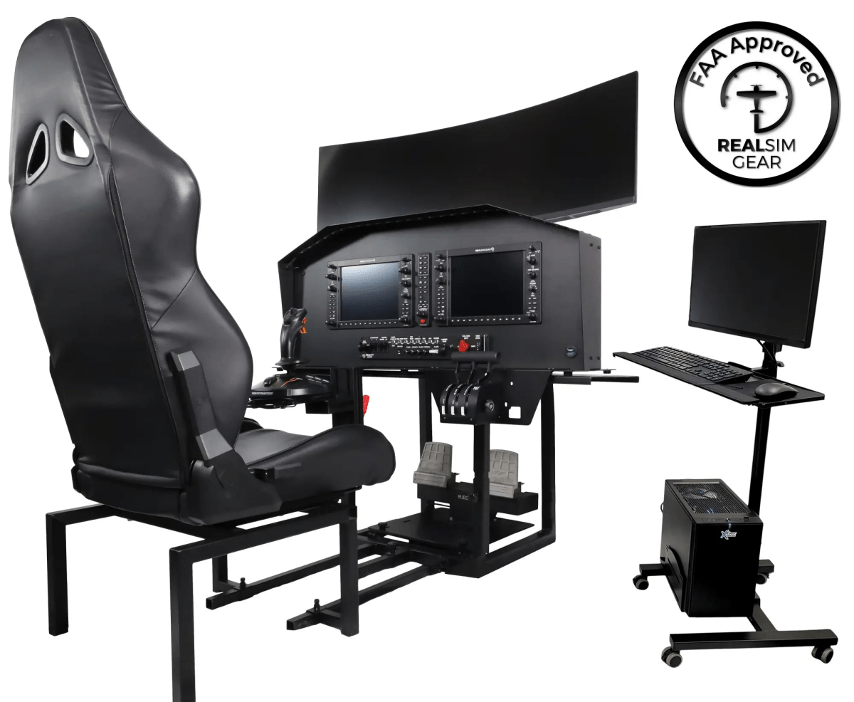 GTR Simulator Flight Simulator Package - FAA Certified DA50 RSG - Diamond BATD