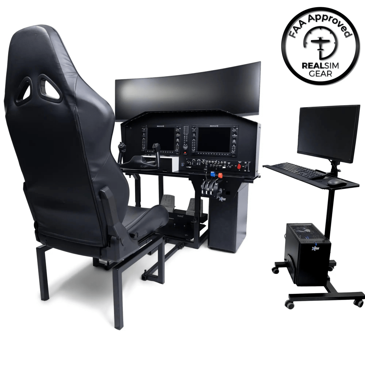 GTR Simulator Flight Simulator Package - FAA Certified Professional RSG - Piper Archer BATD