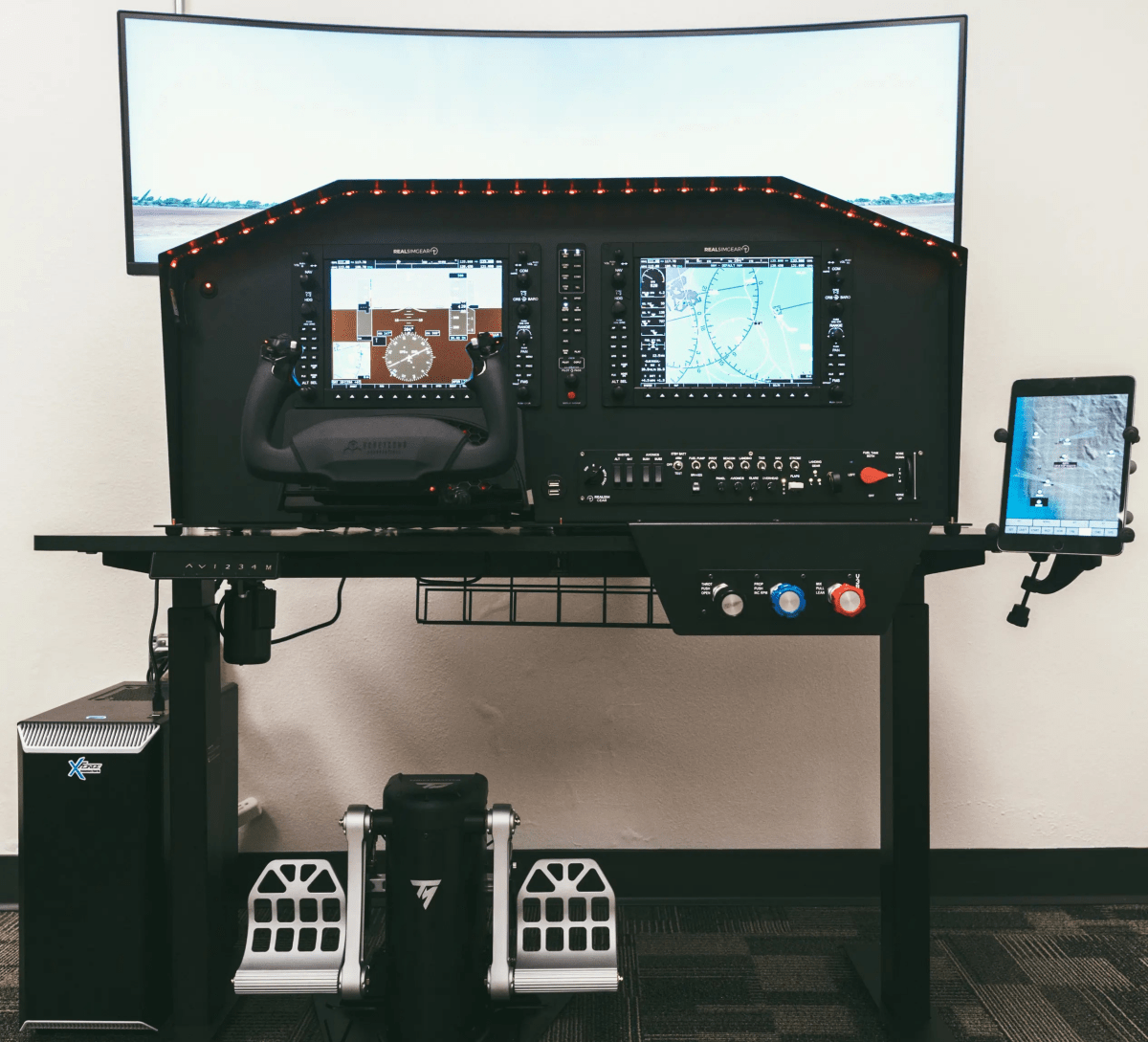 GTR Simulator Flight Simulator Package - FAA Certified RSG - Piper Archer BATD