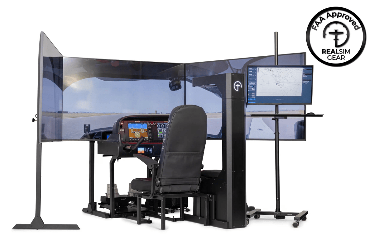 GTR Simulator Flight Simulator Package - FAA Certified RSG SRx AATD