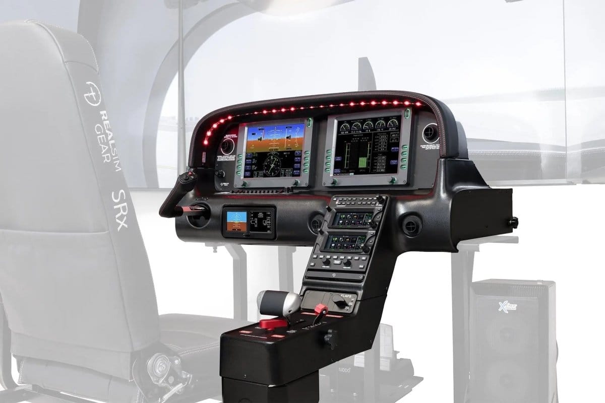 GTR Simulator Flight Simulator Package - Non Certified Avidyne with Dual GTN650's and DFC90 RSG Cirrus Cockpit