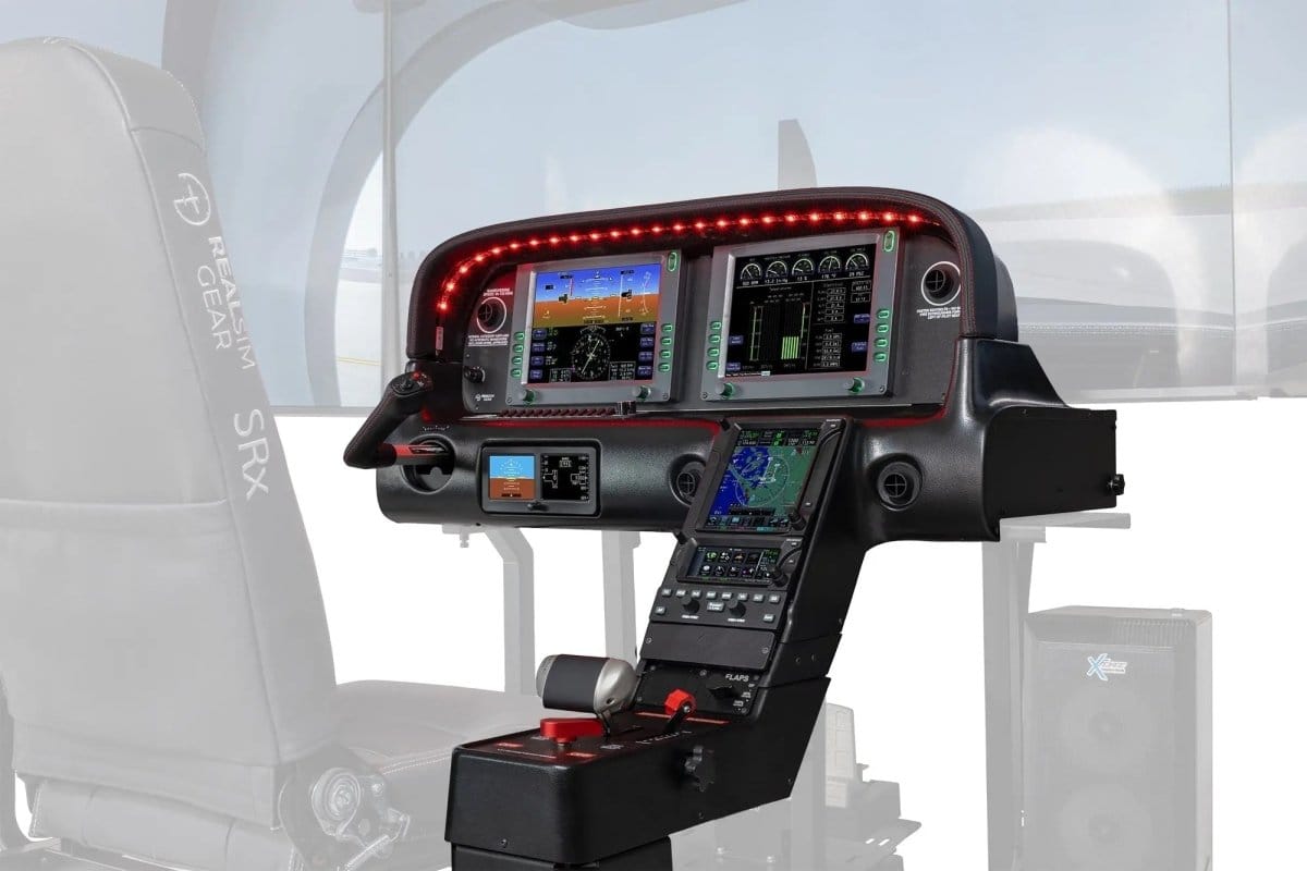 GTR Simulator Flight Simulator Package - Non Certified Avidyne with GTN750/GTN650 and DFC90 RSG Cirrus Cockpit