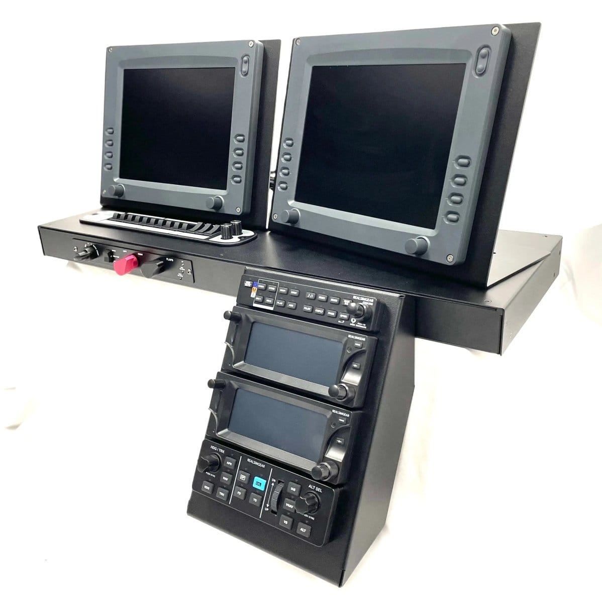 GTR Simulator Flight Simulator Package - Non Certified Entegra Dual GTN650 / Other Throttle RSG Cirrus Desktop Console