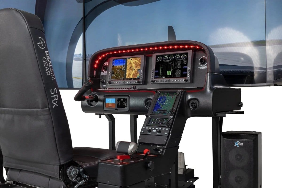 GTR Simulator Flight Simulator Package - Non Certified G500 with GTN750/GTN650 and DFC90 RSG Cirrus Cockpit System Bundle (NOT FAA Approved)