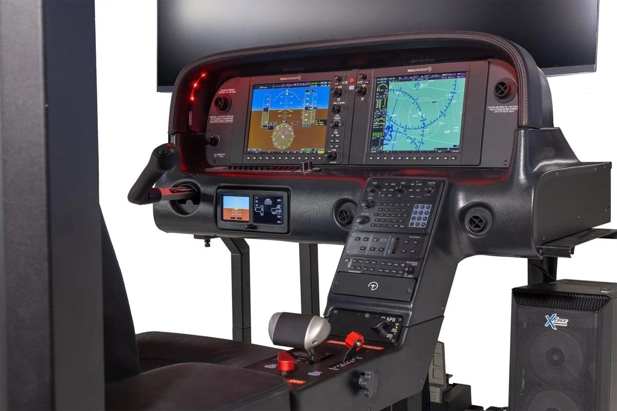 GTR Simulator Flight Simulator Package - Non Certified Perspective RSG Cirrus Cockpit System Bundle (NOT FAA Approved)
