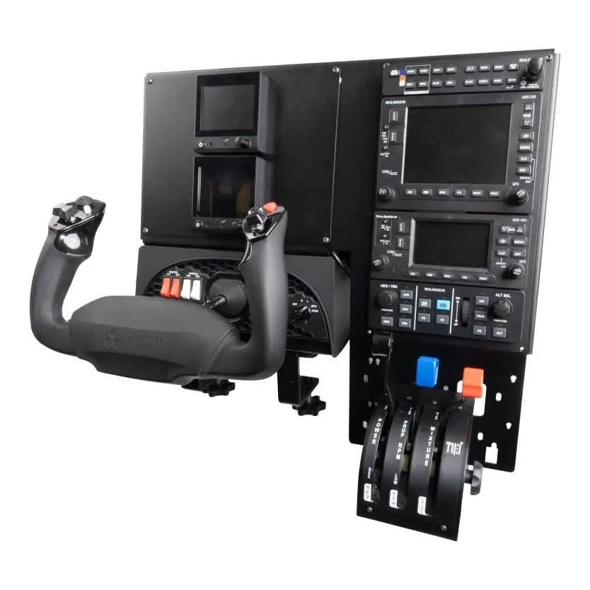 GTR Simulator Flight Simulator Package - Non Certified RealSimGear G5 (PFD & HSI) / RealSimGear GMA350 GNS530 GNS430 GFC500 RSG YokeTop Simulator Package