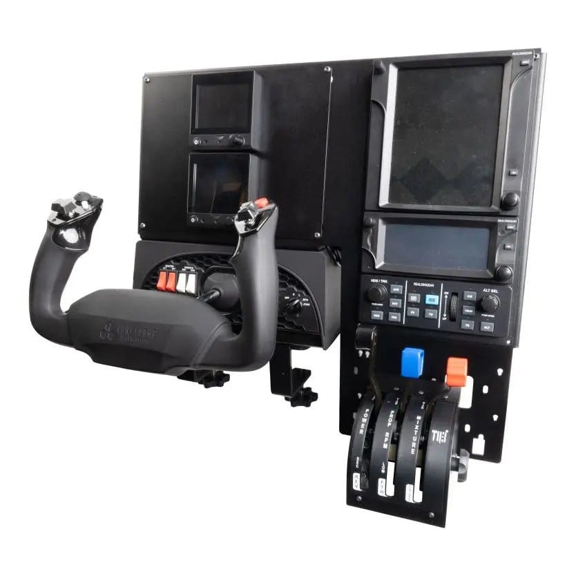 GTR Simulator Flight Simulator Package - Non Certified RealSimGear G5 (PFD & HSI) / RealSImGear GTN750 GTN650 GFC500 RSG YokeTop Simulator Package