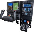 GTR Simulator Flight Simulator Package - Non Certified RealSimGear G500 / RealSimGear GMA350 GTN650 GNS430 GFC500 RSG YokeTop Simulator Package