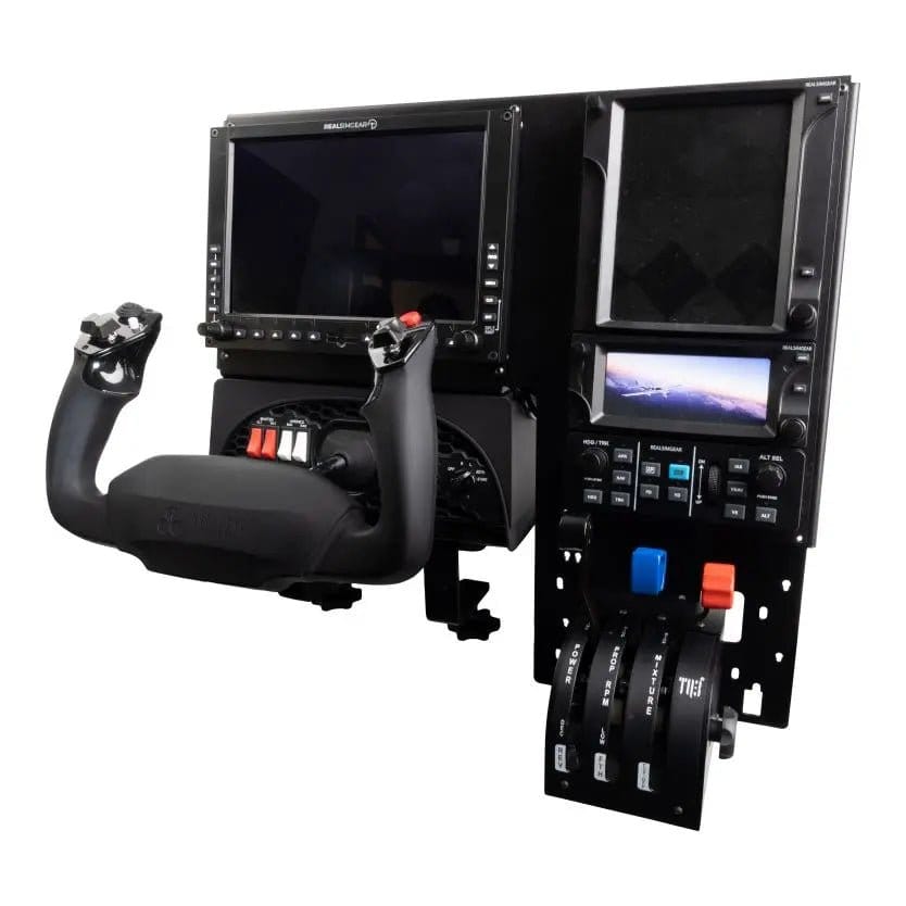 GTR Simulator Flight Simulator Package - Non Certified RealSimGear G500 / RealSImGear GTN750 GTN650 GFC500 RSG YokeTop Simulator Package