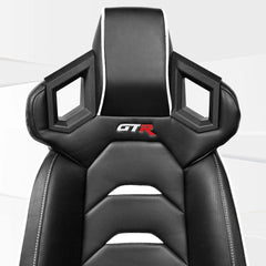 GTR Simulator Gaming Chair Pista Black/White GTR Gaming | Office Chair