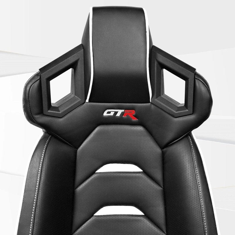 GTR Simulator Gaming Chair Pista Black/White GTR Gaming | Office Chair