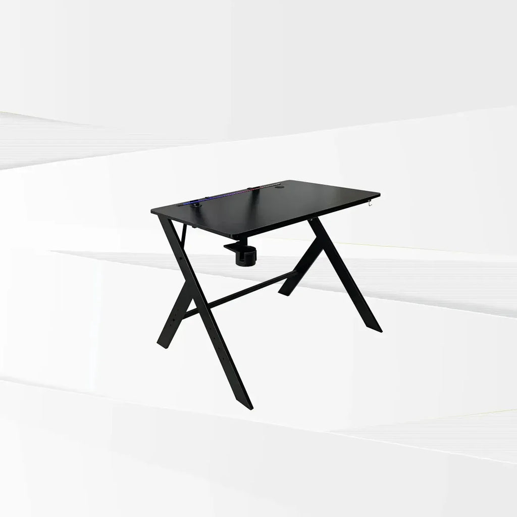 GTR Simulator Gaming Table GTR Gaming Table (include Color Changing LED, Controller, Cup Holder, USB Port, Wire Tray, Headphone hook)