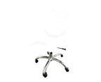 GTR Simulator Gaming Table Office Chair Metal Base with Adjustable Armrest (Metal Chrome/Black)