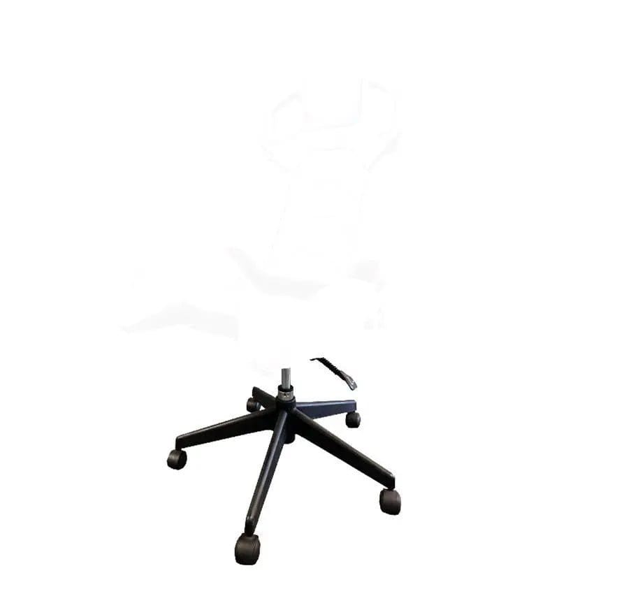 GTR Simulator Gaming Table Office Chair Plastic Base with Adjustable Armrest (Black)