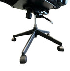 GTR Simulator Gaming Table Office Chair Plastic Base with Adjustable Armrest (Black)