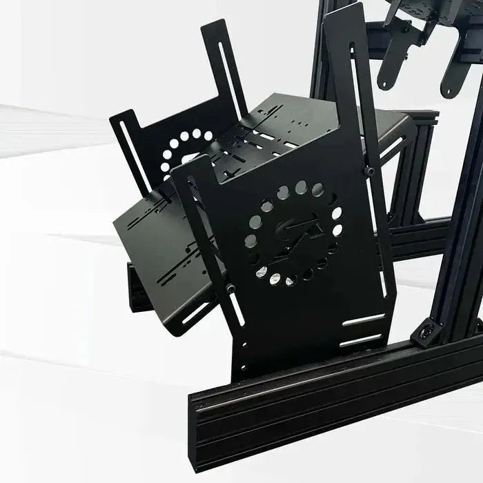 GTR Simulator GTA Revolution Aluminum Extrusion Rig (Include Standard Shifter Holder) Includes Double Slider