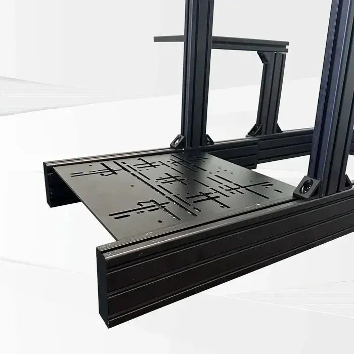 GTR Simulator GTA Revolution Aluminum Extrusion Rig (Include Standard Shifter Holder) Includes Double Slider