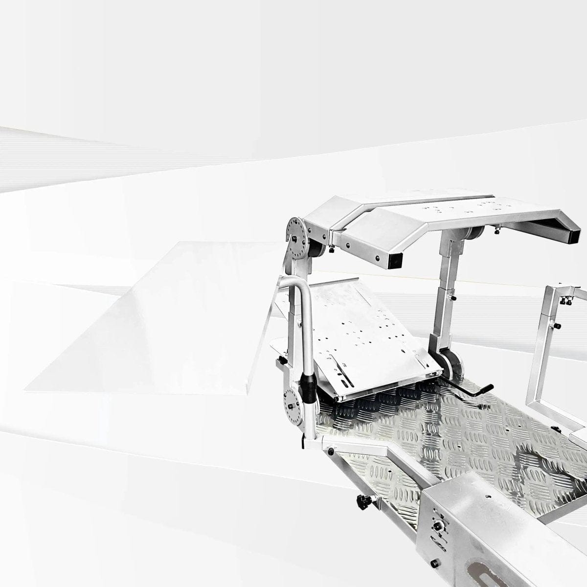 GTR Simulator Keyboard and Mouse Tray Alpine White GTA-Pro Keyboard & Mouse Tray