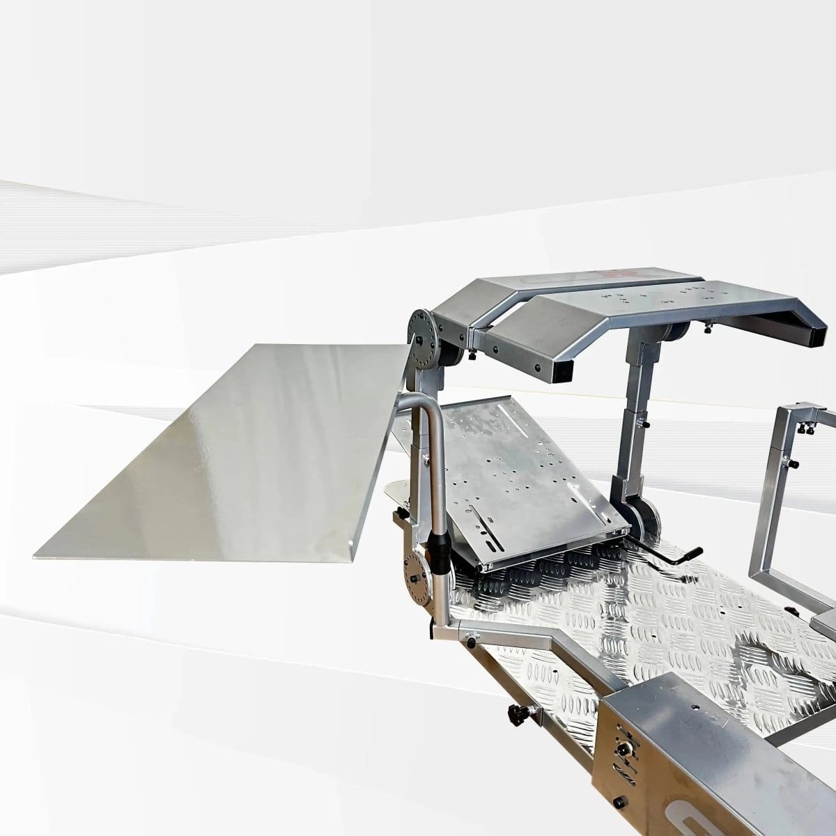 GTR Simulator Keyboard and Mouse Tray Diamond Silver GTA-Pro Keyboard & Mouse Tray