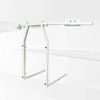 GTR Simulator Monitor Stand Alpine White / Large attached Monitor Stand GTA™ Triple Monitor Stand