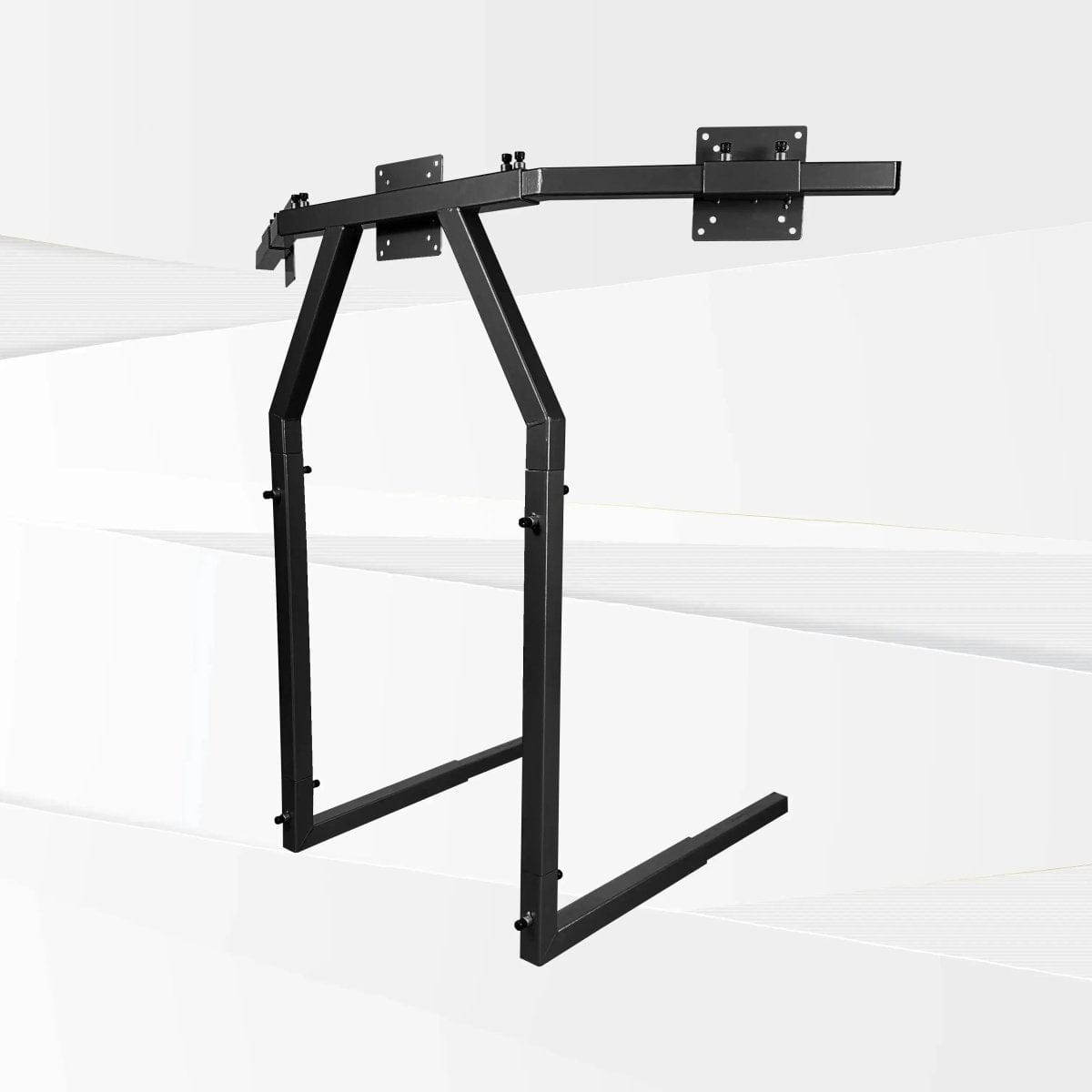 GTR Simulator Monitor Stand Majestic Black / Small attached Monitor Stand GTA™ Triple Monitor Stand