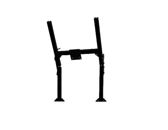 GTR Simulator Monitor Stand Optional Aluminum 4th Monitor Stand Attachment (Black Only)