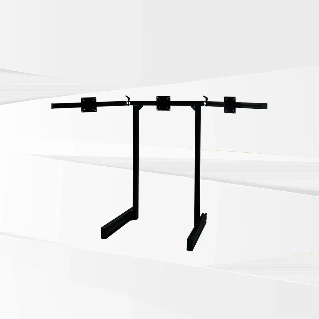 GTR Simulator Monitor Stand Optional Aluminum 4th Monitor Stand Attachment (Black Only)
