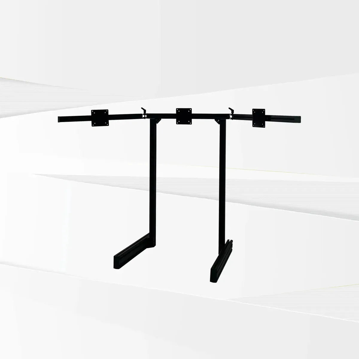 GTR Simulator Monitor Stand Optional Aluminum 4th Monitor Stand Attachment (Black Only)