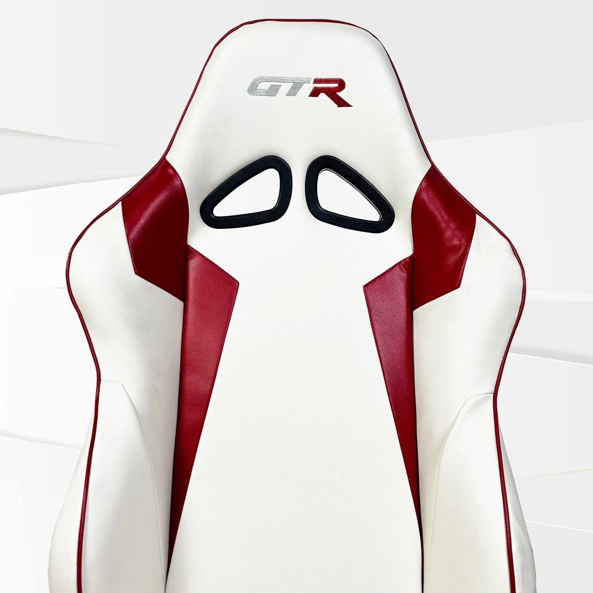 GTR Simulator Racing Seat White Red GTR Speciale Seat
