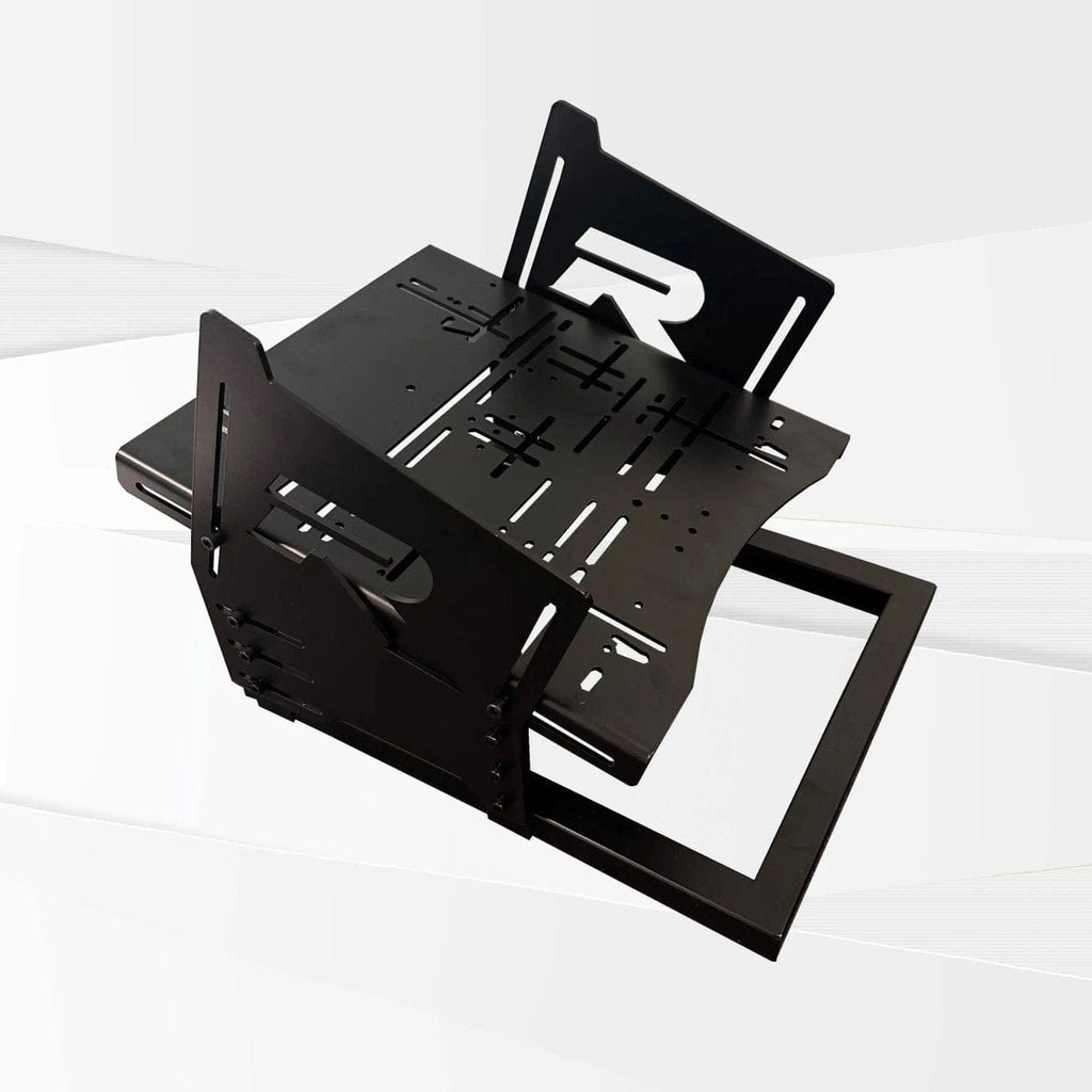 GTR Simulator Racing Simulator Accessory Height Adjustable Pedal Plate Floor Mount GTA™ Pro Advanced Pedal Mount