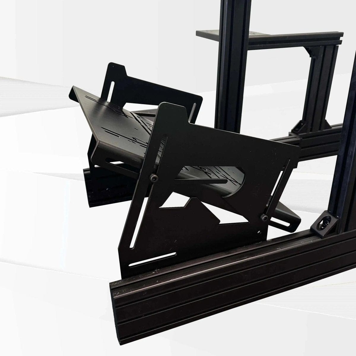 GTR Simulator Racing Simulator Accessory Height Adjustable Pedal Plate Floor Mount GTA™ Revolution Pedal Mount