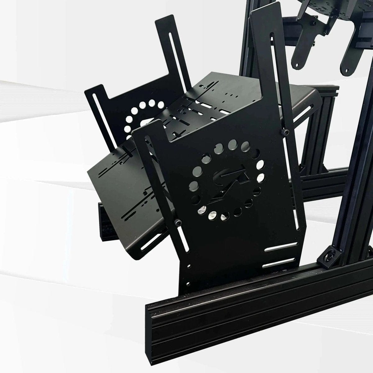 GTR Simulator Racing Simulator Accessory Height Adjustable Pedal Plate Inverse Mount GTA™ Revolution Pedal Mount