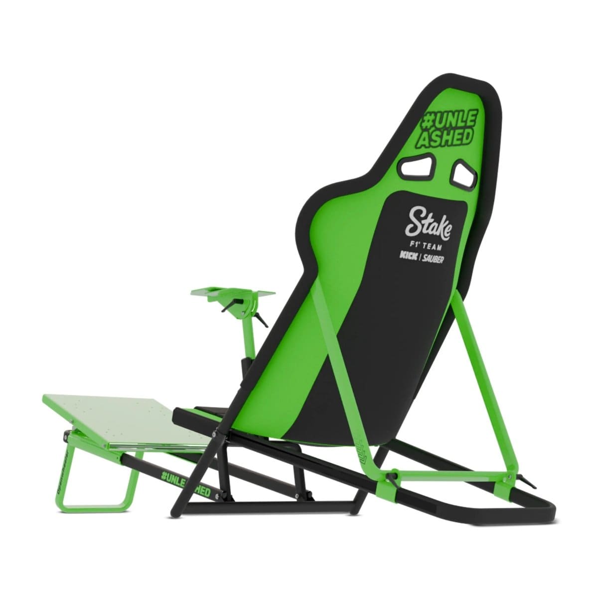 GTR Simulator Racing Simulator Bundle GTA™ Compact V2 Stake F1® Team KICK Sauber Edition + RS30 Force Feedback Wheel & V3 Pro Pedals [Bundle Sale]