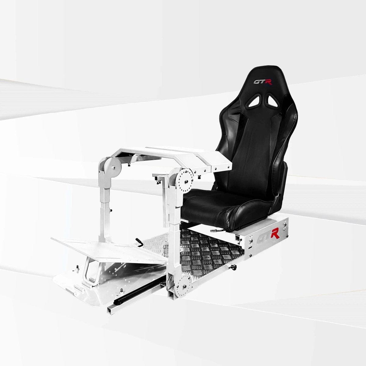 GTR Simulator Racing Simulator Cockpit Alpine White / Speciale Black GTA™ Pro Model Racing Simulator