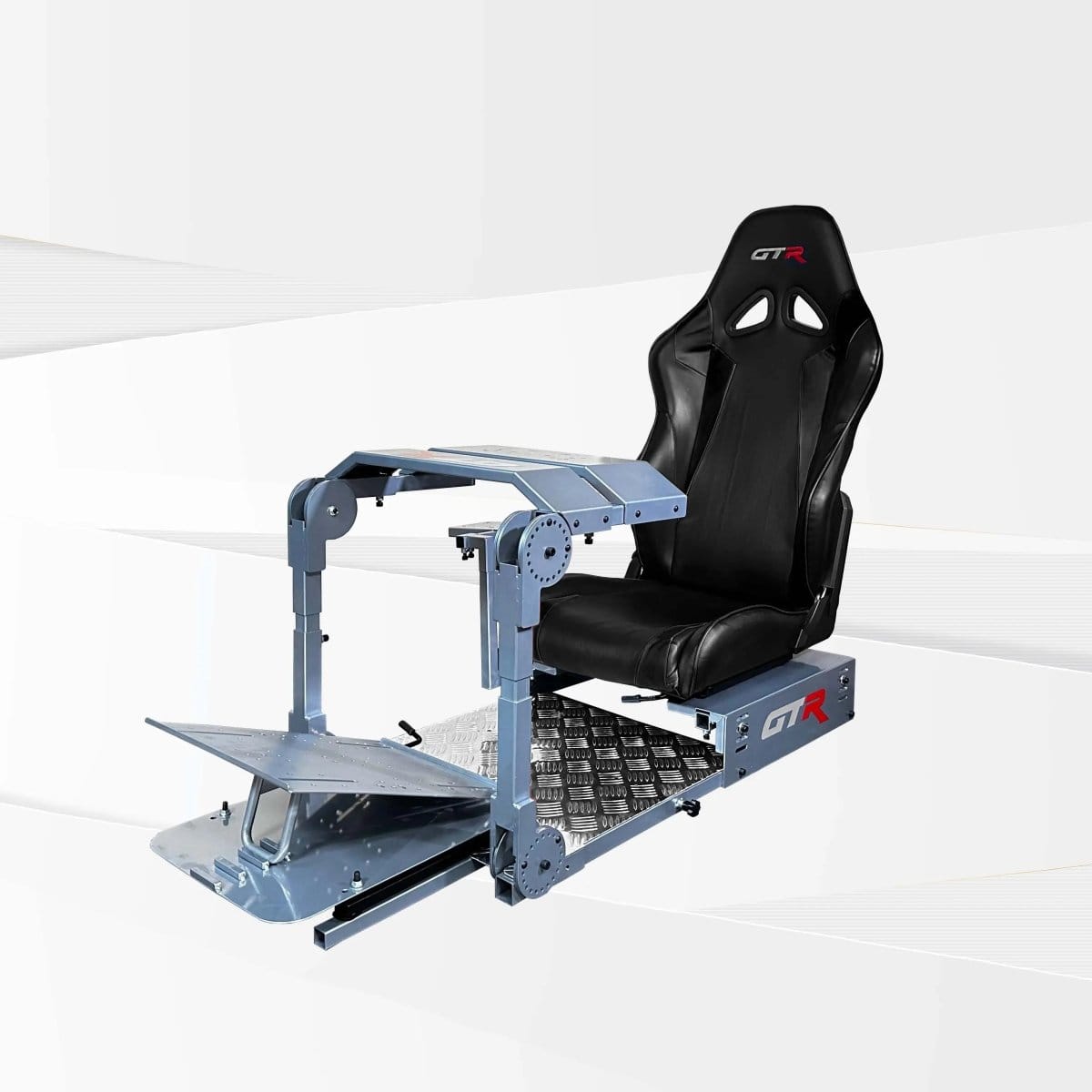 GTR Simulator Racing Simulator Cockpit Diamond Silver / Speciale Black GTA™ Pro Model Racing Simulator